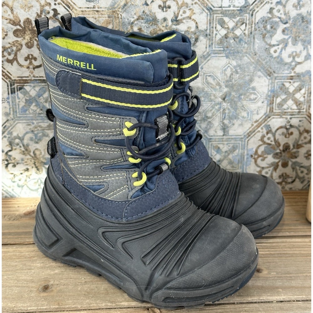 Merrell Snow Toddler Waterproof Boots Insulated Winter Boy's Size 9 M